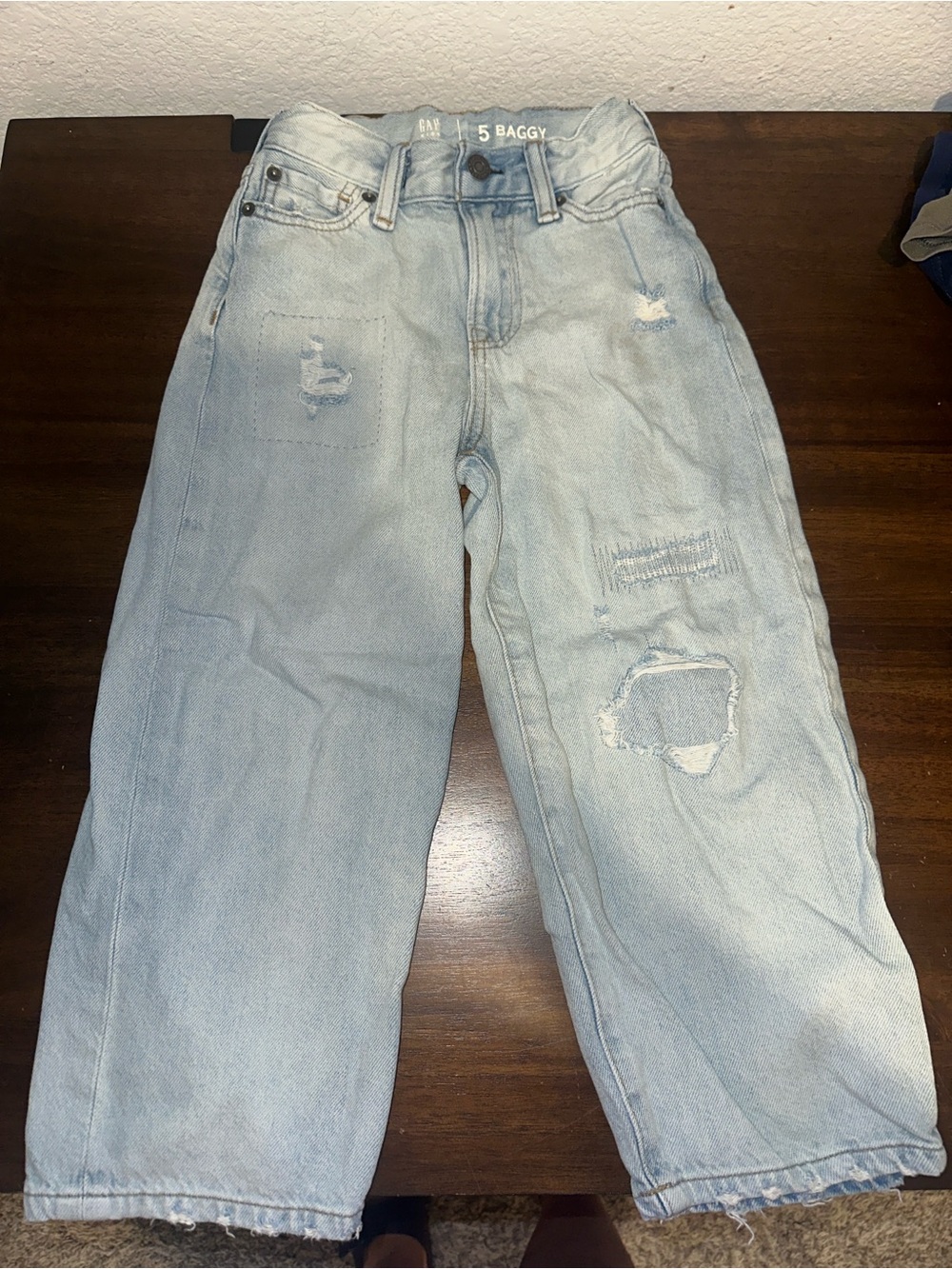 Light Blue Baggy boy Jeans - Gap